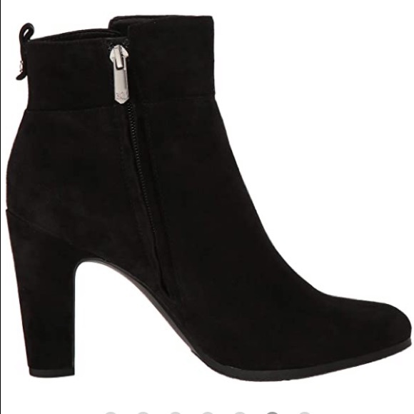 NEW🤩Sam Edelman Sianna Black suede ankle boots - Picture 3 of 7